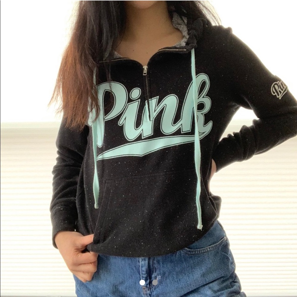 Victoria’s Secret PINK Quarter Zip Hoodie